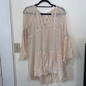 Free People Delicate Long Sleeve Dress